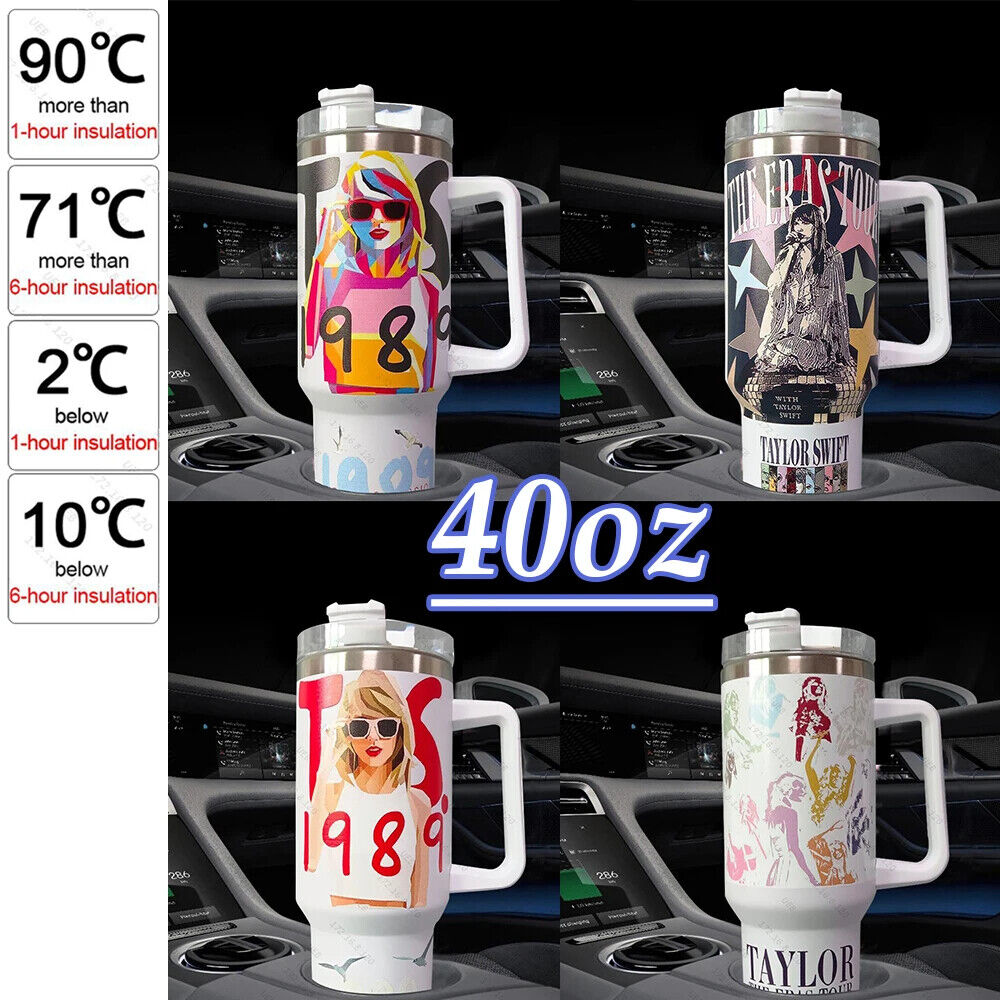 40 Oz Taylor Swift Water Bottle Vacuum Flask Insulated Cup Travel Stainless Steel 40 Oz Taylor Swift Water Bottle Vacuum Flask Insulated Cup Travel Stainless Steel